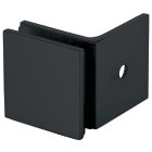 Bản lề tường gắn kính Hafele, góc mở 90° đồng phủ PVD đen / 981.77.911 - Ảnh 1