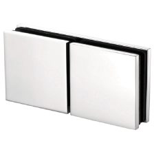 Bản lề tường gắn kính Hafele, góc mở 180° đồng phủ bóng Chrome / 981.77.912